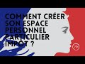 Tuto comment crer son espace personnel particulier impt 