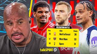 Gabby Agbonlahor PREDICTS who will be RELEGATED from the Premier League with FIVE GAMES LEFT! screenshot 2