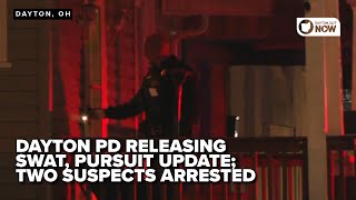 Dayton Pd Releasing Swat, Pursuit Update Two Suspects Arrested