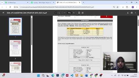 PEMBAHASAN SOAL UTS ALGORITMA NO 1