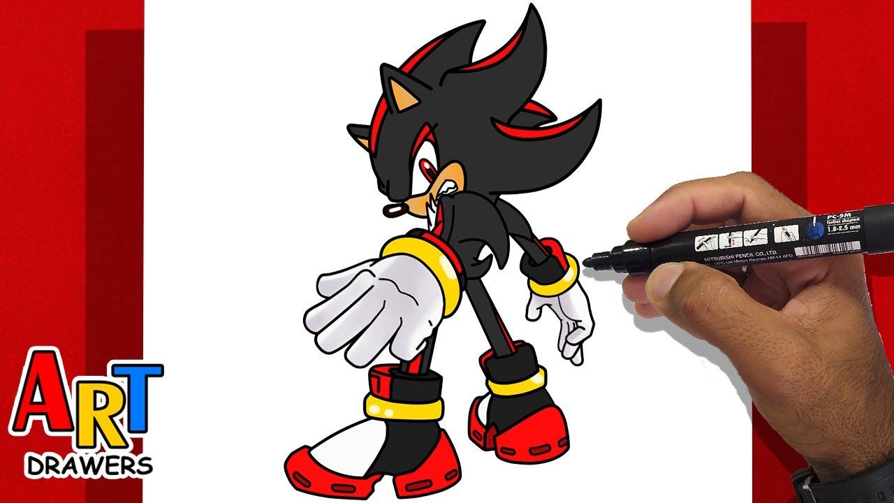 SONIC 3 HYPE — Shadow (old sketch I drew a year ago and I just