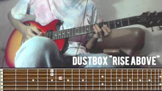 Dustbox "Rise Above" (Guitar Cover + Fretboard)