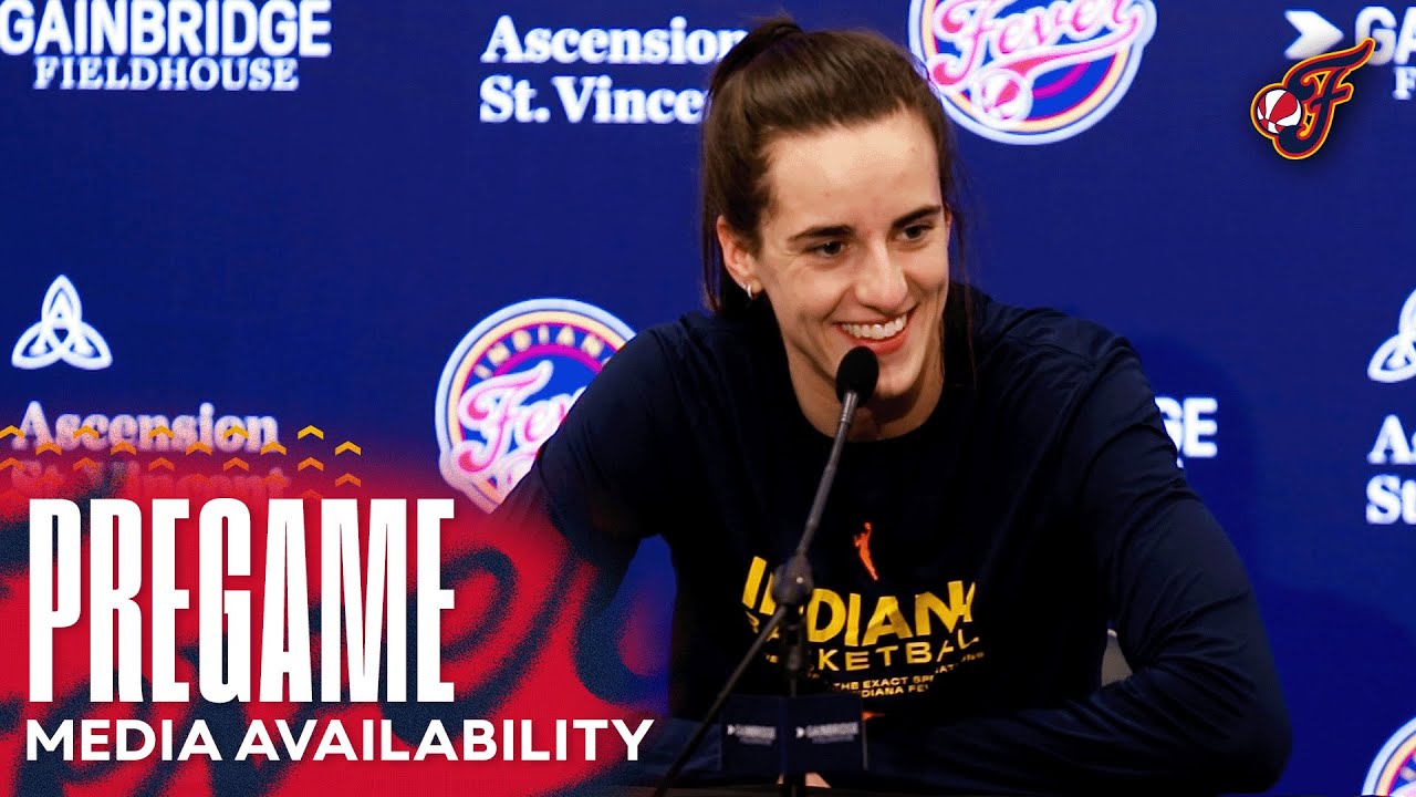 Indiana Fever Pregame Media Availability (vs. Washington Mystics ...