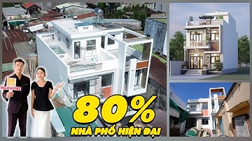 Tiến độ nhà phố hiện đại Đồng Nai hoàn thiện 80% vào giai đoạn cuối