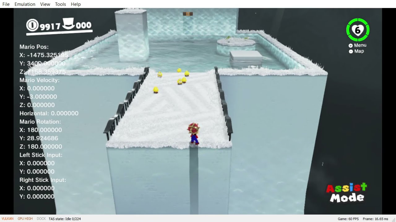 [TAS] Cappyless vertical (fortnite) - Super Mario Odyssey