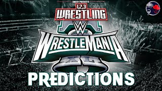 1, 2, 3 Wrestling | WWE WrestleMania XL Predictions