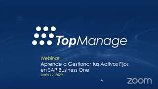 WEBINAR | Aprende a Gestionar tus Activos Fijos en SAP Business One