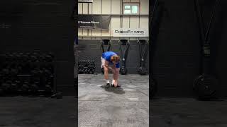 Slouched transverse plane split squat