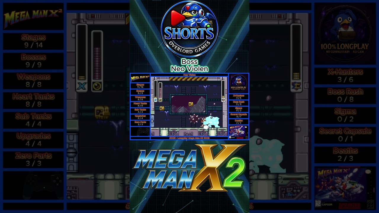 👊 Босс Neo Violen - Mega Man X2 (SNES) | Overlord Games