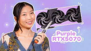 I painted my GPU Purple!