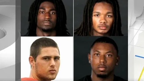 4  former Vanderbilt players charged with rape