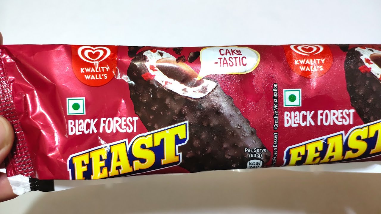 Kwality Wall's Black Forest Feast 😍 YouTube