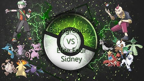 Pokemon Emerald Randomiser UnLocke - Ep 26 - Elite Four Sidney