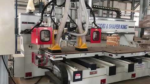 LIH-WOEI Twin Table CNC Machining Center - wood working CNC machinery