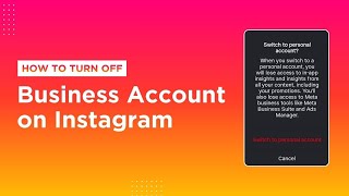How to Turn Off Your Business Account on Instagram (2026 Updated Guide)