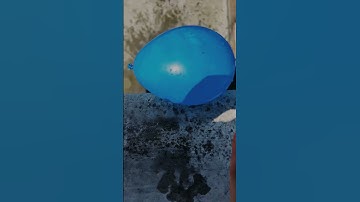 #balloon  Experiment :Will a water balloon explode  if  it rolls down from a tall buildings ? 💥🎈