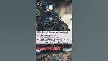 🚂 RRB PREVIOUS YEAR QUESTION || PHYSICS SUBJECT || SIMPLE HARMONIC MOTION TOPIC || SS Art