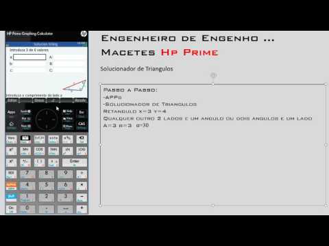 Solucionador de Triângulos Hp Prime