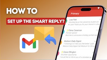 How to set up the smart reply function on Gmail?