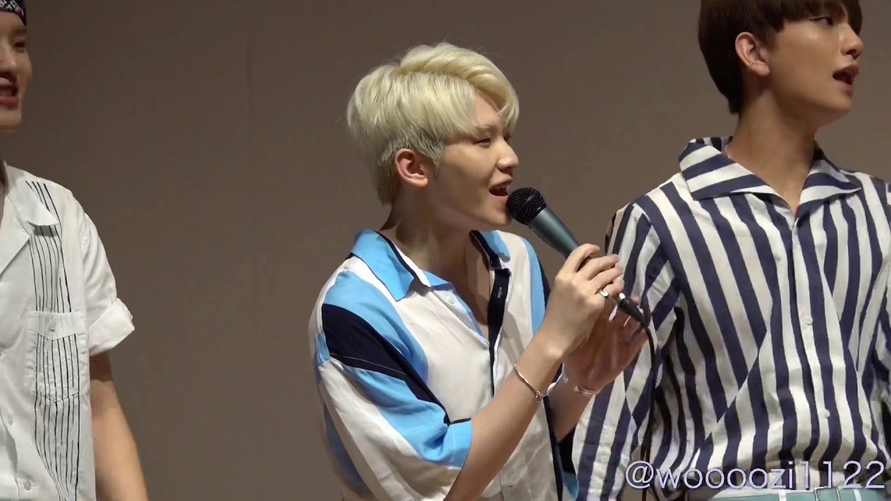 180722 동자아트홀팬싸인회 Holiday 우지