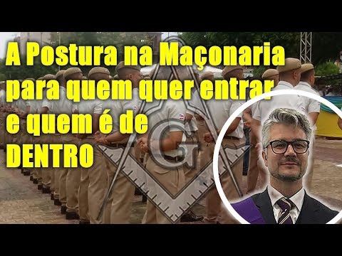 🔴#237 A Postura para entrar e quem esta dentro da Maçonaria