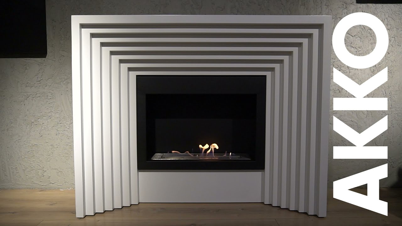 Korflame Akko Beyaz Bioetanol Şömine I KORFLAME