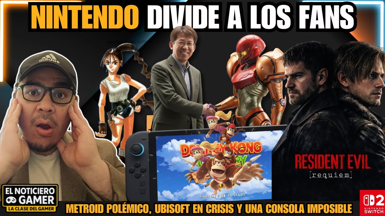 Nintendo divide a los fans, Ubisoft cae y Metroid arriesga
