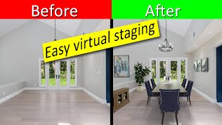 Easy low cost virtual staging for real estate photography screenshot 5