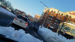 Several feet of snow pile up in Capital Region of Albany, New York.