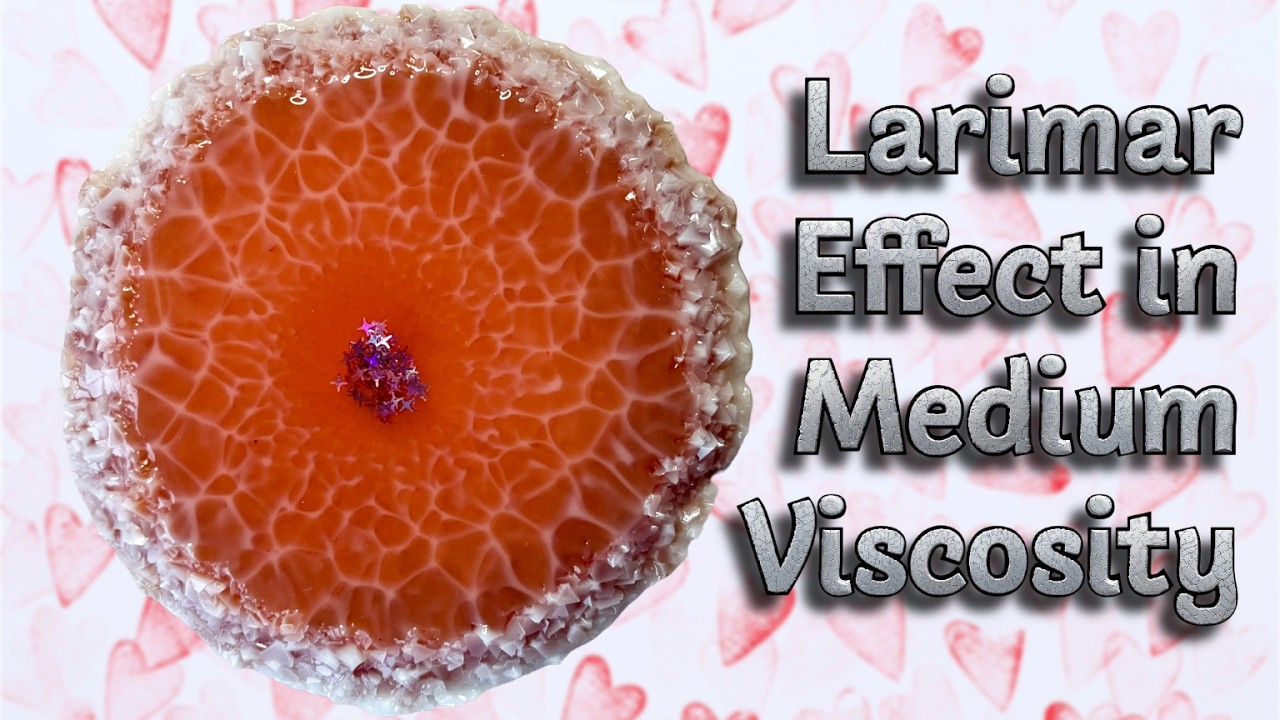 #022 Red and White Valentines Larimar Effect