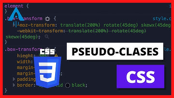 ➡️¿QUÉ SON LAS PSEUDO-CLASES DE CSS? ✅ EXPLICACIÓN PSEUDOCLASES CSS3 2022 📕 DICCIONARIO 2023 ESPAÑOL