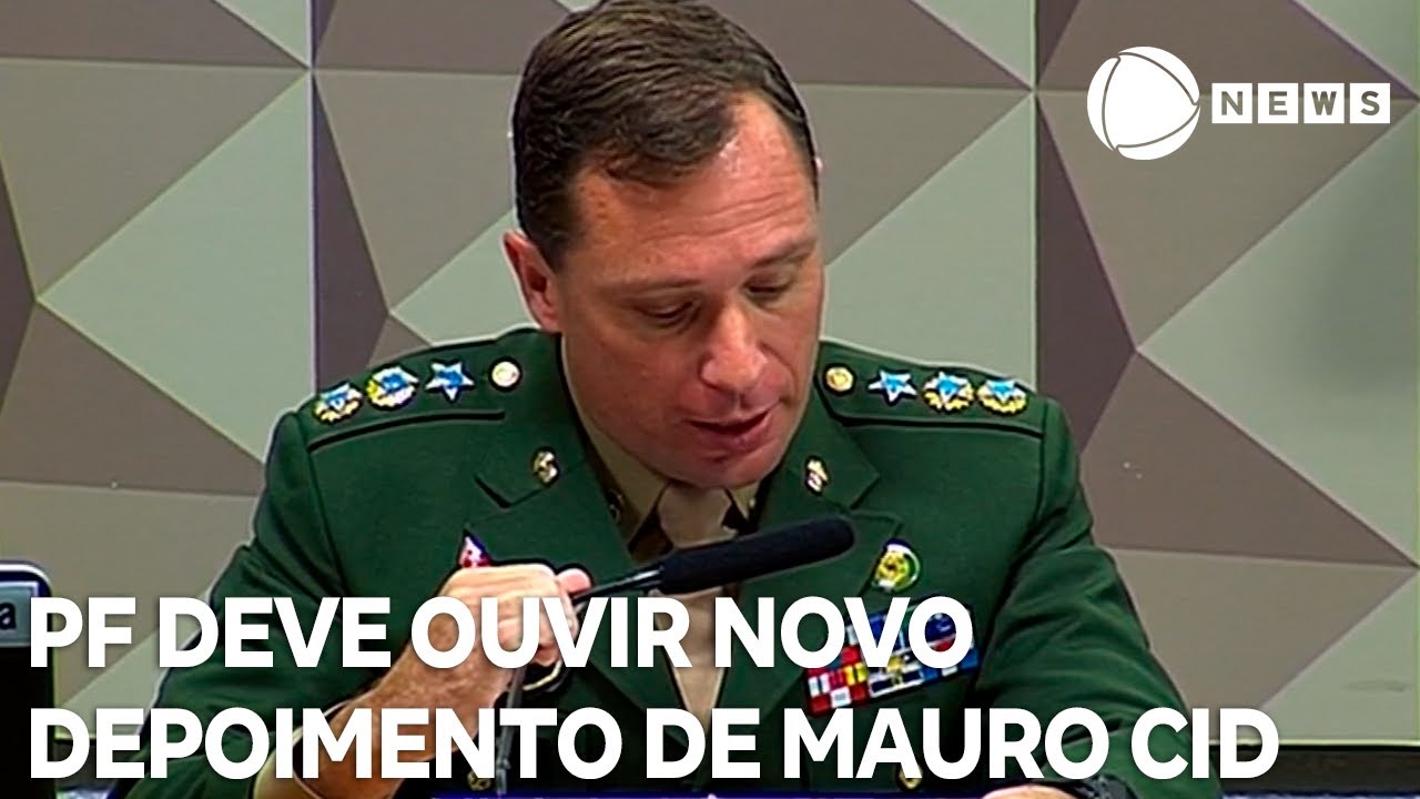 Polícia Federal deve ouvir novo depoimento de Mauro Cid