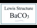 Barium Carbonate Bonding Concepts