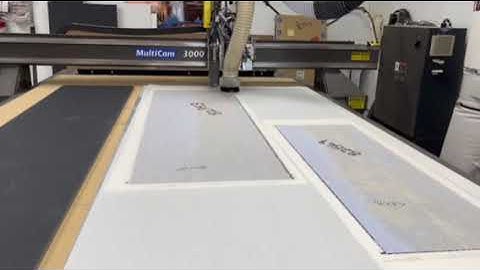 CNC Machines - 2005 Multicam 3000 Router #7519