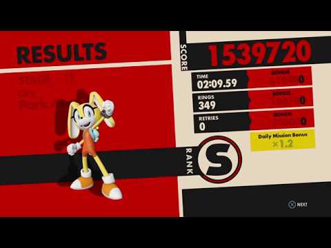 Cream & Cheese in SONIC FORCES