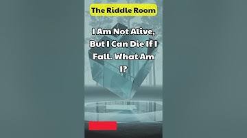 The Riddle Challenge: "I Am Not Alive, But I Can Die If I Fall. What Am I?