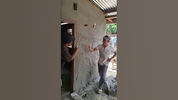 This method is faster for leveling the plaster.