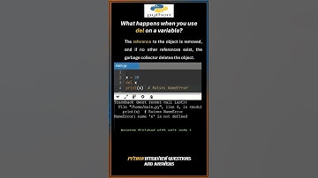 How to Use del to Delete a Variable in Python #shorts