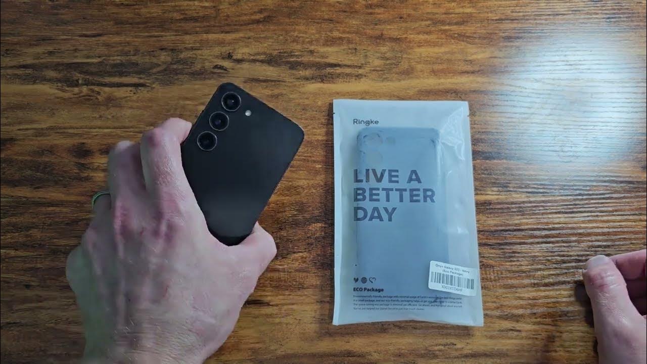 Galaxy S23 Ringke Onyx Case Review Samsung Drop Test Nope Look Feel