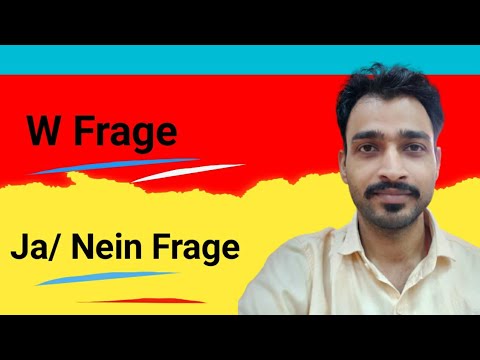 W FRAGE IN GERMAN| JA/ NEIN FRAGE IN GERMAN| - YouTube