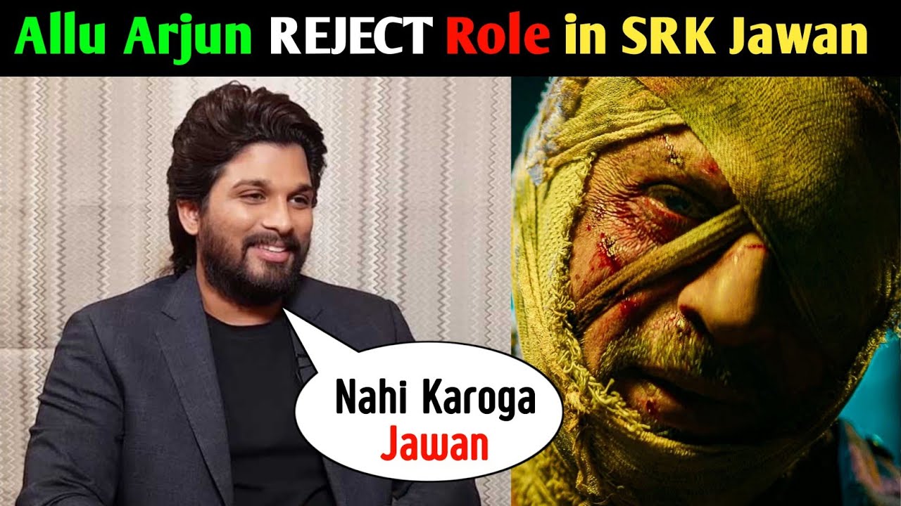 Allu Arjun rejected Shah Rukh Khan's Jawan for THIS reason