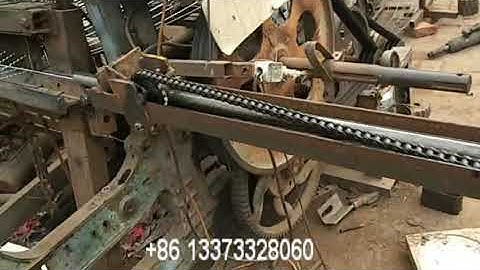 fully automatic crimped wire mesh weaving machine