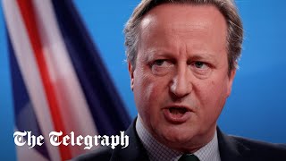 video: Europe must rein in Ukraine and Gaza wars before next US presidency, says Cameron