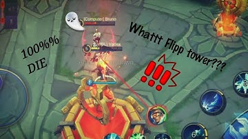 How to Flip Tower, Yun Zhao 100% worked 2017 (Cheat Mobile legends)
