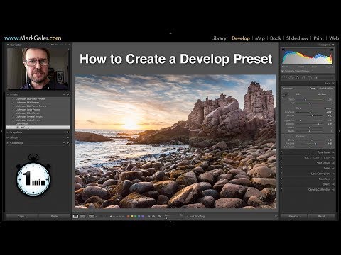 Lightroom Classic - How to Create a Develop Preset