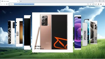 Image Slider using html css javascript and jquery