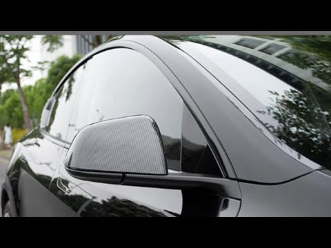 Tesla Model “Y” Adjusting the Side Mirrors / Folding Mirrors