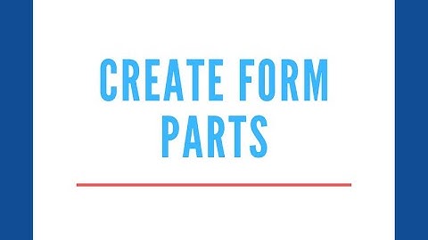 Create Form Parts in Microsoft Dynamics 365 for Finance and Operations Technical | Trainings