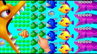 Fishdom Ads Mini Games 31.5 Hungry Fish | New update level Trailer video screenshot 4