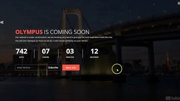 Olympus - Responsive Coming Soon WordPress Plugin